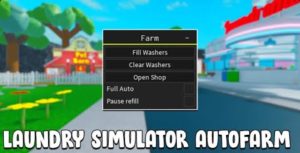 Скрипт на игру Laundry Simulator в Роблокс